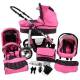 poussette trio color - 29 coloris
