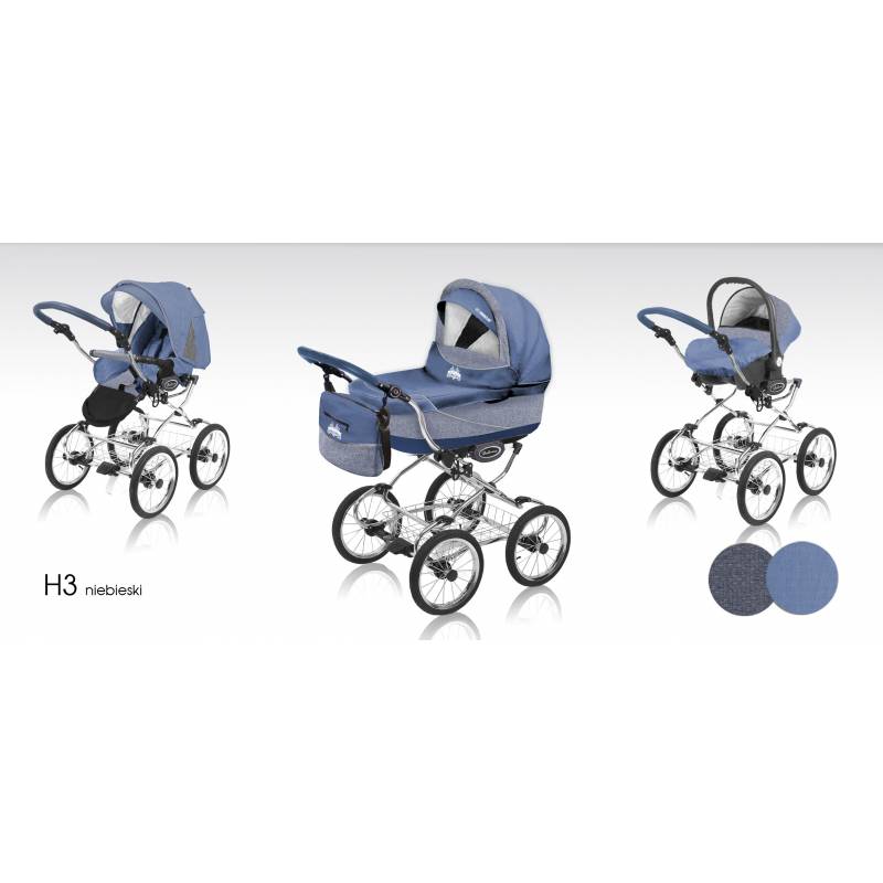 Poussette pour jumeaux bébé 3en1 nacelle siège-auto 3 en 1 poussette duo  KUNERT BOOSTER 3 in 1 (graphite, 3en1) : : Bébé et Puériculture