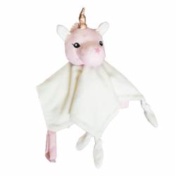 Doudou plat Jolly la licorne
