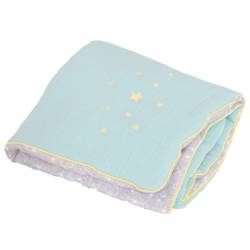 Couverture microdoux Demi lune de Domiva