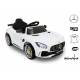 Voiture électrique pour enfant Mercedes Benz GTR blanche