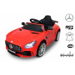 Voiture électrique pour enfant Mercedes Benz GTR rouge