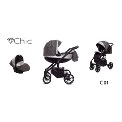 poussette trio Chic - 4 coloris