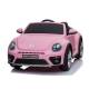 voiture électrique New Beetle 12 V rose