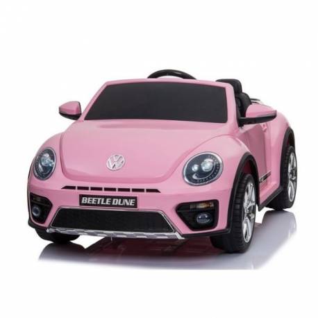 voiture électrique New Beetle 12 V rose