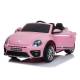voiture électrique New Beetle 12 V rose