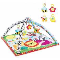 tapis d'éveil gym zoo babyjem