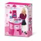 Cuisine pour enfant avec accessoires Unogiochi modèle rond Princesse rose