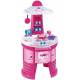 Cuisine pour enfant avec accessoires Unogiochi modèle rond Princesse rose
