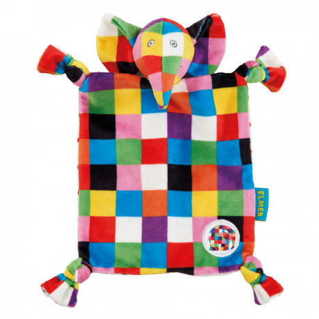 Doudou plat Elmer
