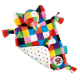 Doudou plat Elmer