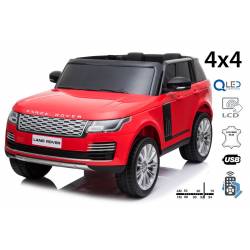 voiture électrique pour enfant Range Rover, siège cuir