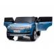 voiture électrique pour enfant Range Rover écran LCD peinture bleue, siège cuir