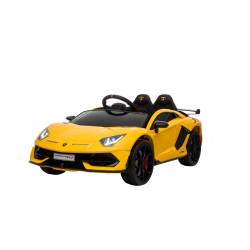 voiture électrique pour enfant Lamborghini aventador jaune