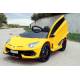 voiture électrique pour enfant Lamborghini aventador jaune