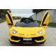 voiture électrique pour enfant Lamborghini aventador jaune