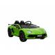voiture électrique pour enfant Lamborghini aventador verte
