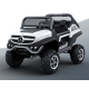 Voiture électrique pour enfant Mercedes Benz Unimog blanc