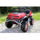 Voiture électrique pour enfant Mercedes Benz Unimog rouge