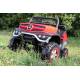 Voiture électrique pour enfant Mercedes Benz Unimog rouge