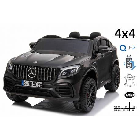 Voiture électrique pour enfant Mercedes AMG GLC noir