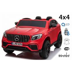 Voiture électrique pour enfant Mercedes AMG GLC bleue