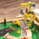 Ensemble Train et Table en bois Adventure town