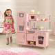 Cuisine pour enfant vintage rose