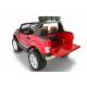 Voiture électrique FORD RANGER Wildtrike rouge deux places bluetooth + LCD