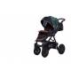 poussette simple XQ Sline S05 jungle (noir et vert)