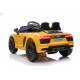 Voiture électrique pour enfant Audi R8 small jaune