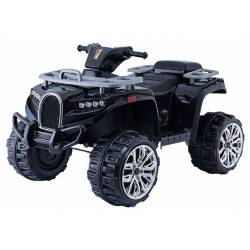 quad électrique noir Héro 12V