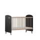 Lit bébé à barreaux transformable pour bébé Senja anthracite