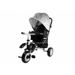 Tricycle pour enfant évolutif "friends" rose avec capote