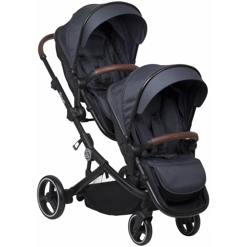 Poussette double pour bébé – Poussette jumeaux pour bébé et