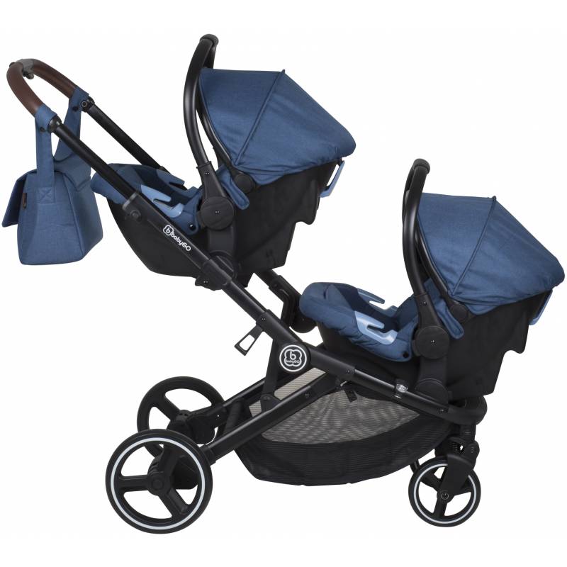 Poussette double duo discount