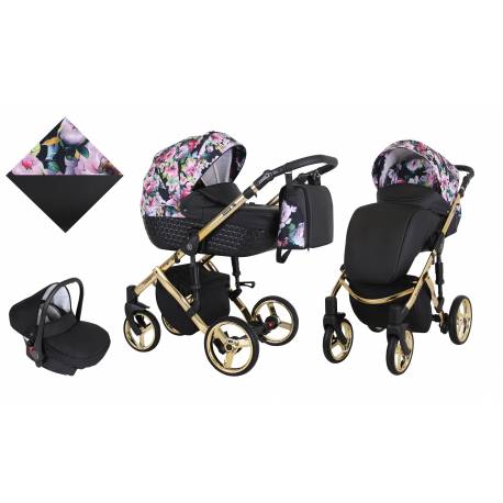 Poussette trio tiaro premium- 7 coloris