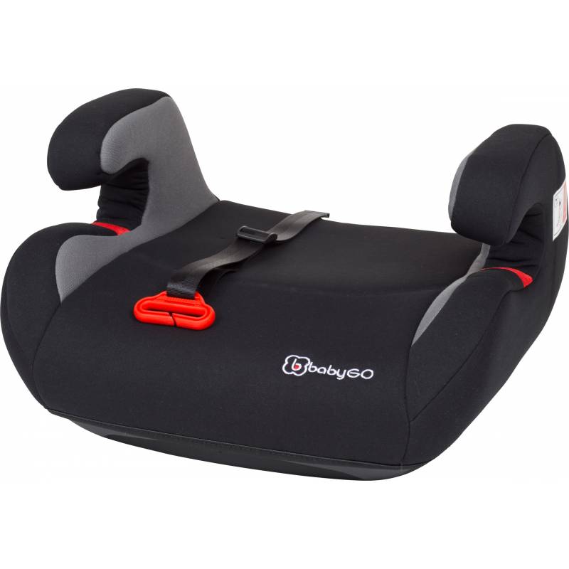 Siège rehausseur de voiture CK Noir / Rouge Isofix - Groupe 3