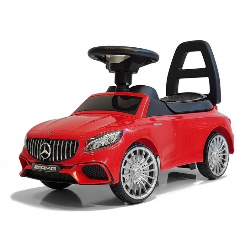 voiture porteur Mercedes Benz S65 pour enfant rouge