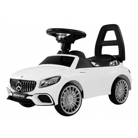 Porteur Enfant Voiture / Car Mercedes-benz Amg Gt Blanc Avec Fonctions  Sonores