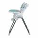 Chaise haute Coccolle Fino Pastel Turquoise