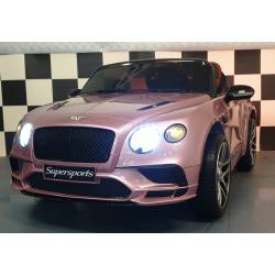 Voiture électrique pour enfant Bentley continentale blanche