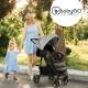 Poussette simple basket babygo - 3 coloris