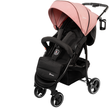 Poussette simple basket babygo - 3 coloris