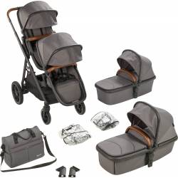 Poussette 2 en 1 pour jumeaux DUO de babygo