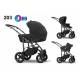 Poussette pour enfants d'âges rapprochés Multistroller noir