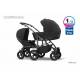 Poussette pour enfants d'âges rapprochés Multistroller noir