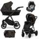 Poussette trio Ivento black style