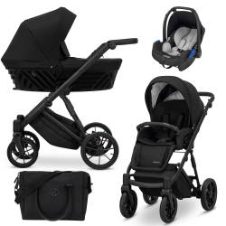 Poussette trio Ivento deep black