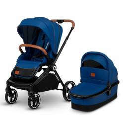 poussette 2 en 1 Mika Blue Navy Lionelo